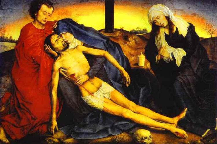 Lamentation of Christ e, Rogier van der Weyden